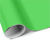 Green Glosses Wrapping Paper Geschenkpapier (Rolleneckpunkt)