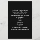 Green Glow Fitness Logo Flyer (Hinten)