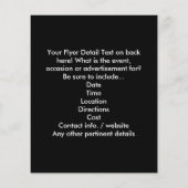 Green Glow Fitness und Personal Training Logo Flyer (Hinten)