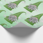 Green Gnome Geschenkpapier (Ecke)