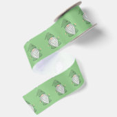 Green Gnome Satinband (Rückseite)
