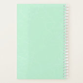 Green Gnome Spiral Bound Planner Notebook Planer (Rückseite)