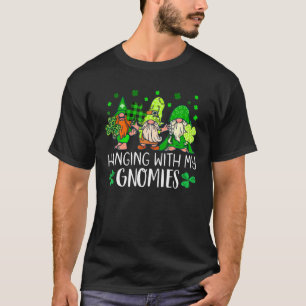 Green Gnome St Patricks Day mit meiner Gnomie T-Shirt