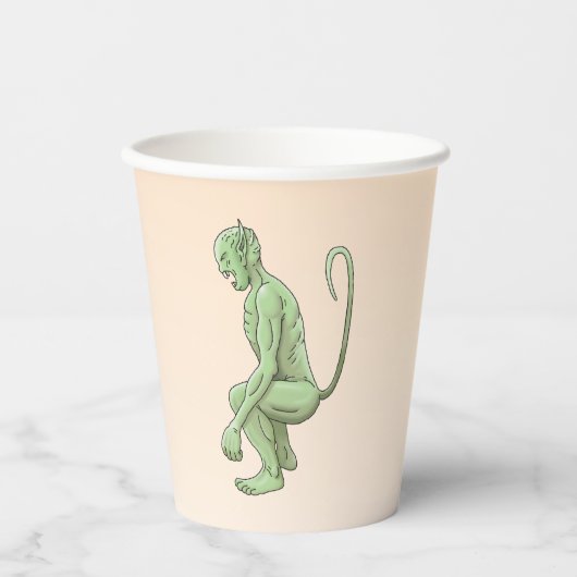 Green Goblin Pappbecher (Vorderseite)