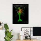 Green Goddess Absinthe Poster (Heimbüro)