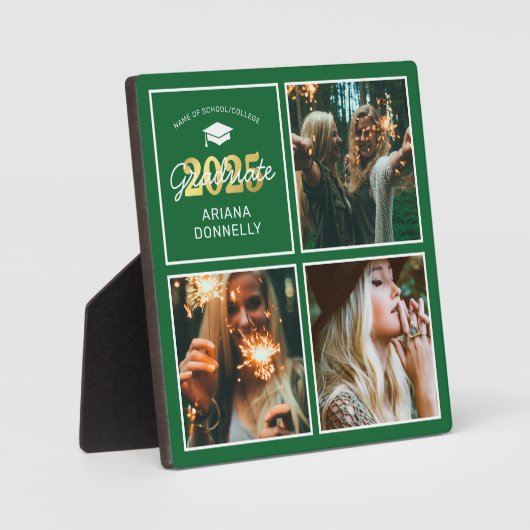 Green Gold 3 Foto Abschluss Fotoplatte (Vorderseite)