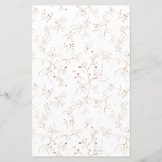 Green & Gold Baby Shower Game Over oder Under? (Rückseite)