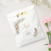 Green & Gold Bohemisch Boho Gastgeschenk Hochzeit Geschenktütchen (Versiegelt)