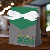 Green & Gold Chalkboard Abschluss Geschenkboxen Geschenkschachtel