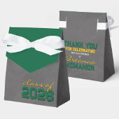 Green & Gold Chalkboard Abschluss Geschenkboxen Geschenkschachtel