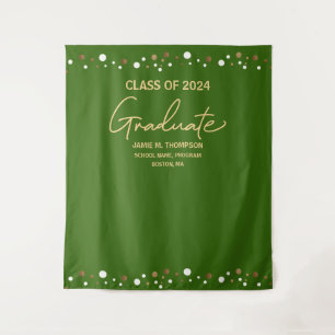 Green Gold Class 2024 Abschluss Wandteppich