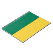 Green & Gold CUSTOM Notizblock (Linke Seite)