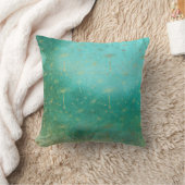 Green & Gold Dandelion Kissen (Decke)