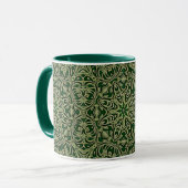 Green Gold Decorative Tasse (Vorderseite Links)