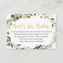 Green Gold Eucalyptus Baby Shower Buy Request