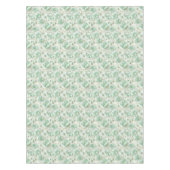 Green Gold Floral Tablecloth Tischdecke (Vorderseite)