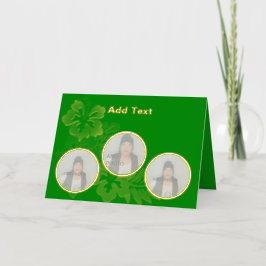 Green Gold Foto Foto Card