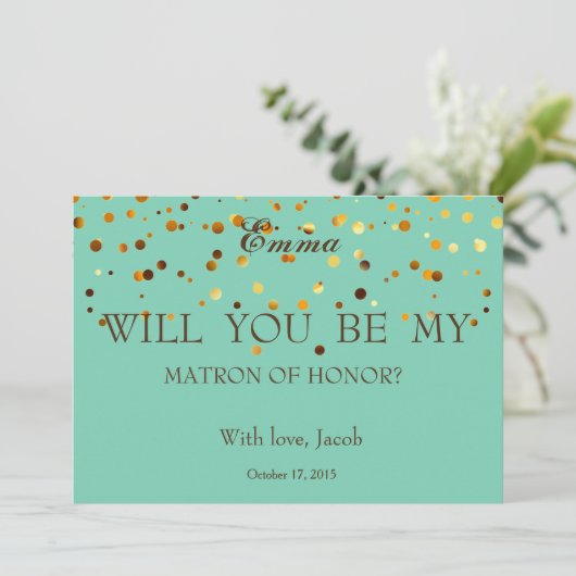 Green Gold Glitzer MATRON OF EONOR (Stehend Vorderseite)