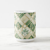 GREEN & GOLD IRISH BRANCHES & VINES KAFFEETASSE (Mittel)