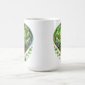 GREEN & GOLD IRISH THEMA HOT AIR BALLOON KAFFEETASSE (Mittel)