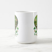GREEN & GOLD IRISH THEMA HOT AIR BALLOON KAFFEETASSE (Mittel)