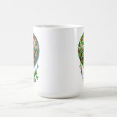GREEN & GOLD IRISH THEMA HOT AIR BALLOON KAFFEETASSE (Mittel)
