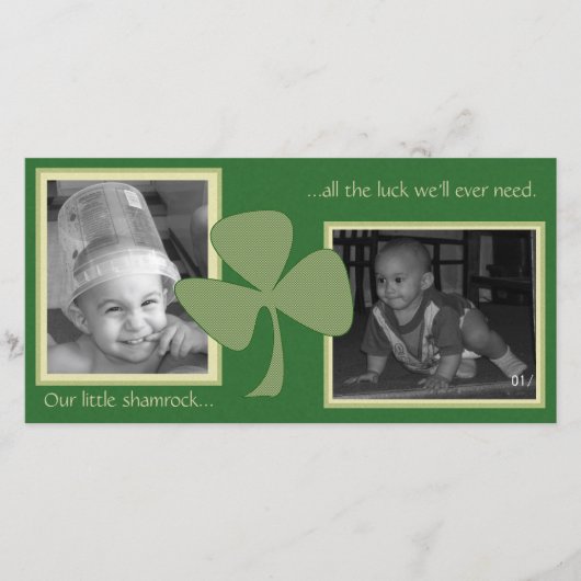 Green & Gold Kleeblatt (Vorderseite)