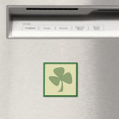 Green & Gold Kleeblatt Magnet (In Situ (Geschirrspüler))