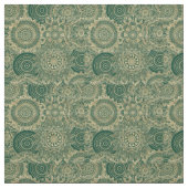 Green Gold Mandala Collection Stoff (Muster)