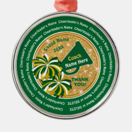 Green Gold Personalisierte Chefindaktion Ornament Aus Metall