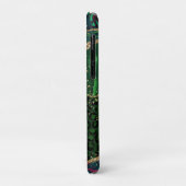 Green & Gold Safari Animal Glitzer Agate Monogram Case-Mate iPhone Hülle (Hinten/Links)