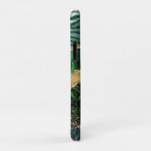 Green & Gold Safari Animal Glitzer Agate Monogram Case-Mate iPhone Hülle (Hinten/Rechts)