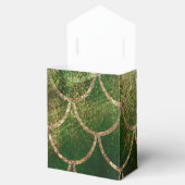 Green & Gold Shimmer Meerjungfische Scala Geschenkschachtel (Geöffnet)