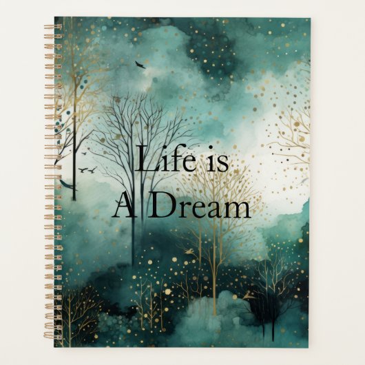 Green Gold Trees Planer (Vorderseite)