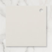 Green Gold Weihnachtsmuster#35 ID1009 Geschenkanhänger (Rückseite)