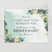 Green Gold wird meine Einladung sein (Vorderseite)