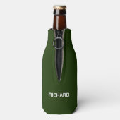 Green Golf CanFlasche cooler personalisiert Flaschenkühler (Flasche Rückseite)