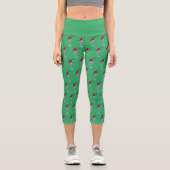 Green Golf Capri Leggings (Vorderseite)