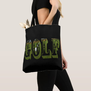 Green Golf Dimensions Picture Logo, Tasche