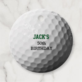 Green Golf Geschenkanhänger