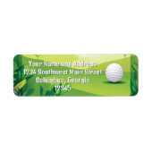 Green Golf Grass und Golf Ball (Vorne)