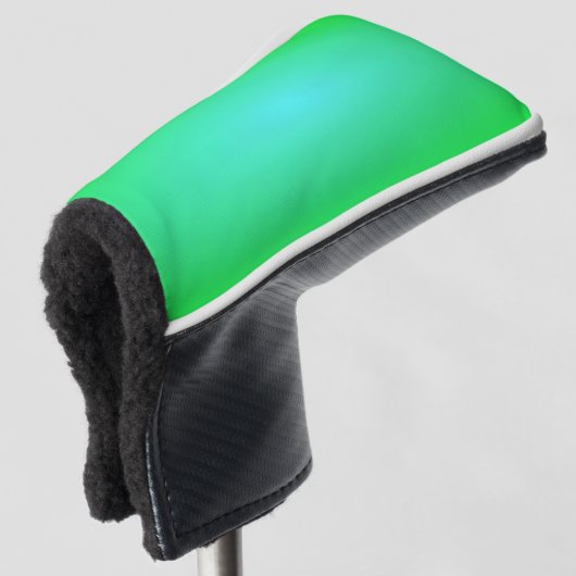 Green Golf Headcover (3/4 Vorderseite)
