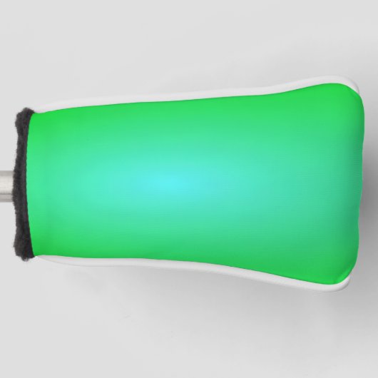 Green Golf Headcover (Vorderseite)