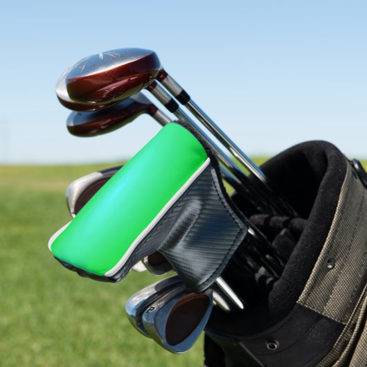 Green Golf Headcover (In Situ)