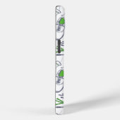 Green Golf Icons Muster Case-Mate iPhone Hülle (Rückseite / Rechts)