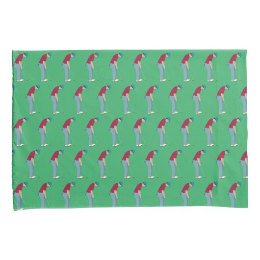 Green Golf Kissenbezug (Vorderseite-Rechts)