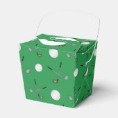 Green Golf Muster Geschenkschachtel (Vorderseite)