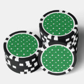 Green Golf Muster Pokerchips (Stapel)