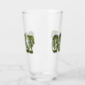 Green Golf Picture Logo, Glas (Links)