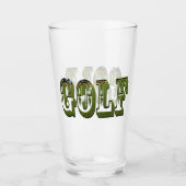 Green Golf Picture Logo, Glas (Vorderseite)